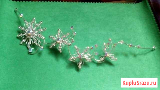 Украшение на волосы.стразы. сваровски.свадьба Йошкар-Ола - изображение 1