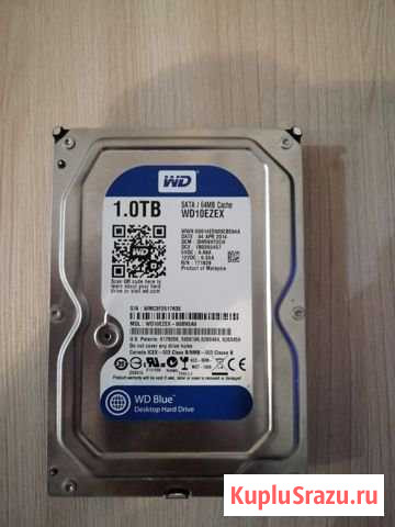 Жёсткий диск WD Blue 1тб Коряжма - изображение 1