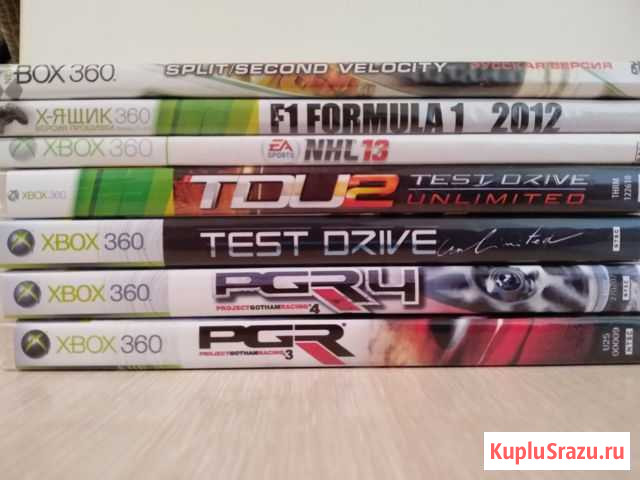 Игры на прошитую Xbox 360 LT-3.0 - Гонки и Спорт Протвино - изображение 1