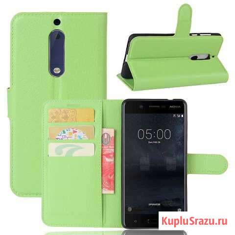 Магнитный чехол-книжка для Nokia 2, Nokia 3 Батайск - изображение 1