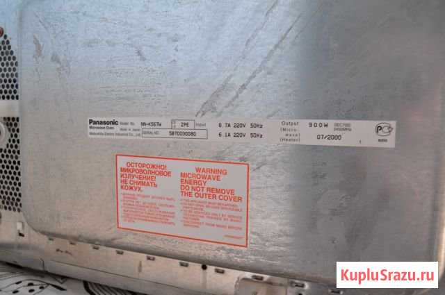 Микроволновая печь Panasonic NN-k567w Хабаровск - изображение 1