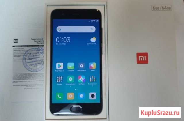 Xiaomi mi6 6/64 global Брянск - изображение 1