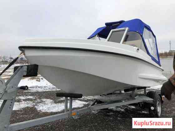 Лодка моторная Riverboat 43 Обь-1 капот ду Астрахань