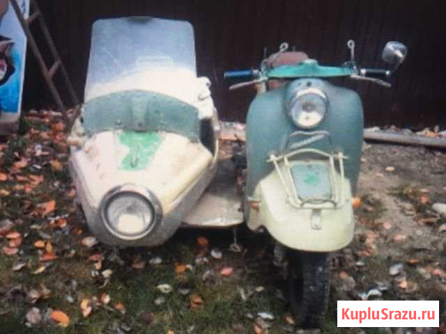 Мотороллер Турист с коляской Красногорск - изображение 1