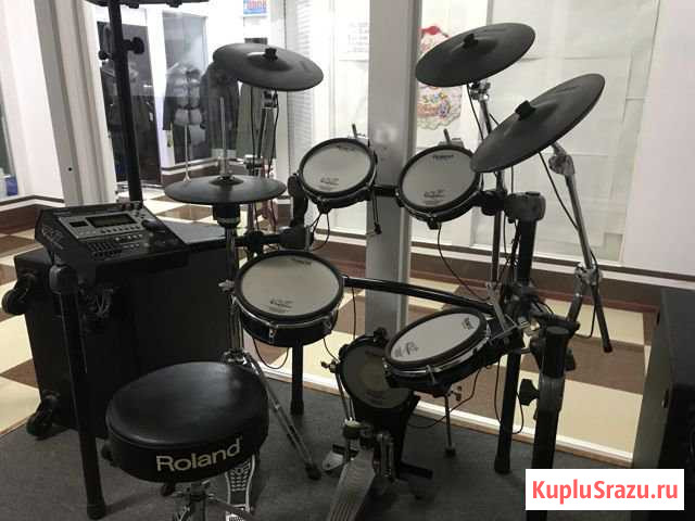 Электронная ударная установка roland TD 12 Астрахань - изображение 1
