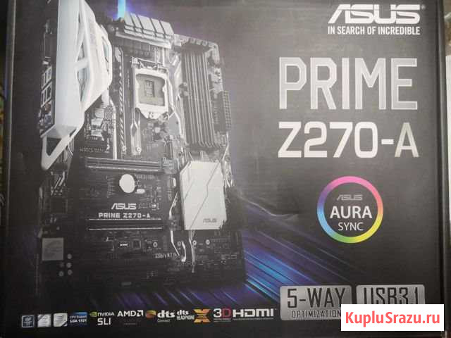 Asus Prime Z270 - A Котельники - изображение 1