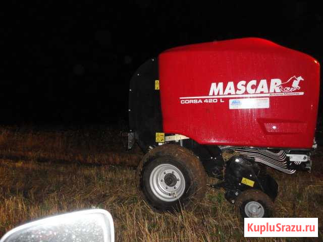 Рулонный пресс-подборщик maskar corsa 420L 2018г Иркутск - изображение 1