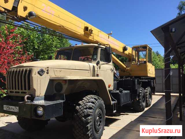 Аренда авто кран Челябинец 25т Пушкино - изображение 1