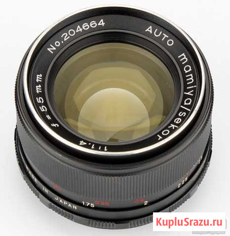 Auto Mamiya Sekor 55mm f/1,4 М42 Красноярск - изображение 1