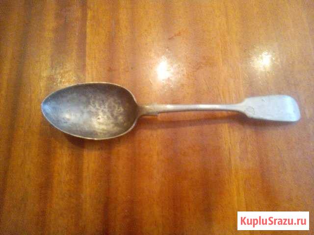 Ложка серебрянная конец 19 века Чебаркуль - изображение 1