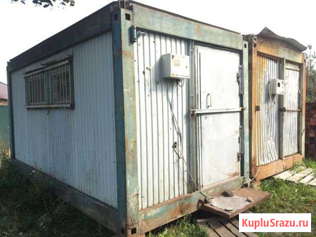 Бытовка металлическая 3 шт Красногорск - изображение 1