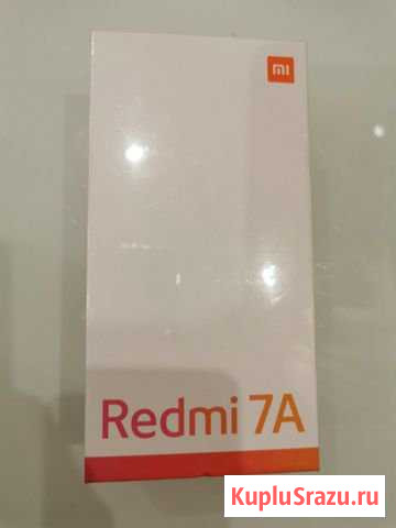 Xiaomi Redmi 7a 16gb global синий новые Санкт-Петербург - изображение 1