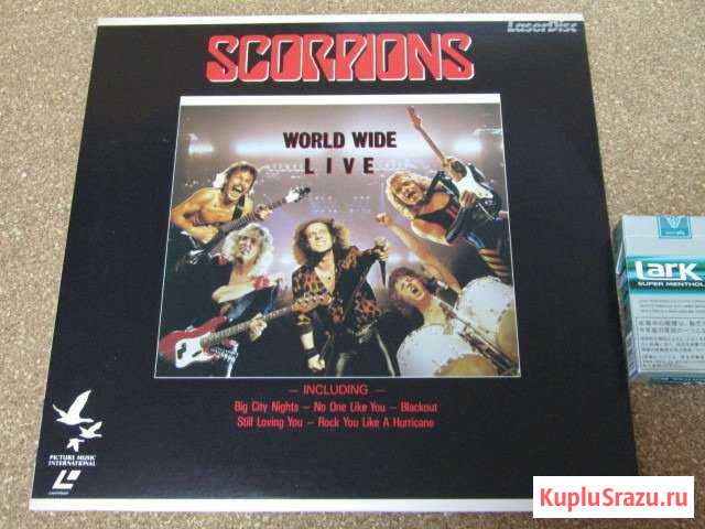 Laserdisc scorpions world wide live 1985 Краснодар - изображение 1