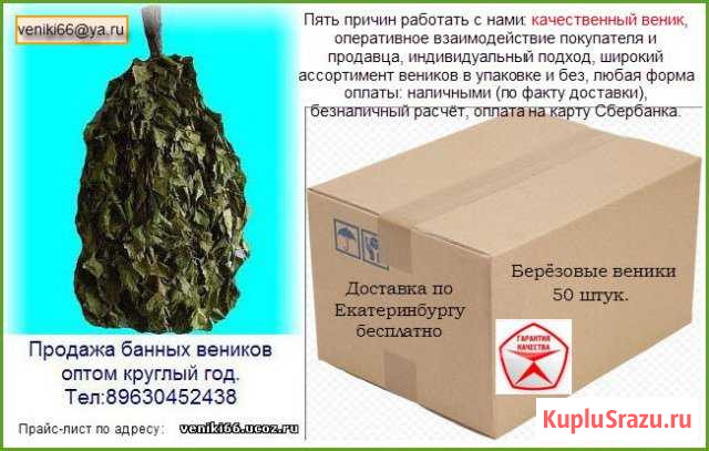 Банные веники Сысерть - изображение 1