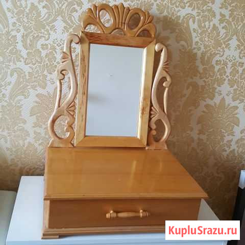 Массив.Коллекционное настольное зеркало.Карельская Кудрово - изображение 1