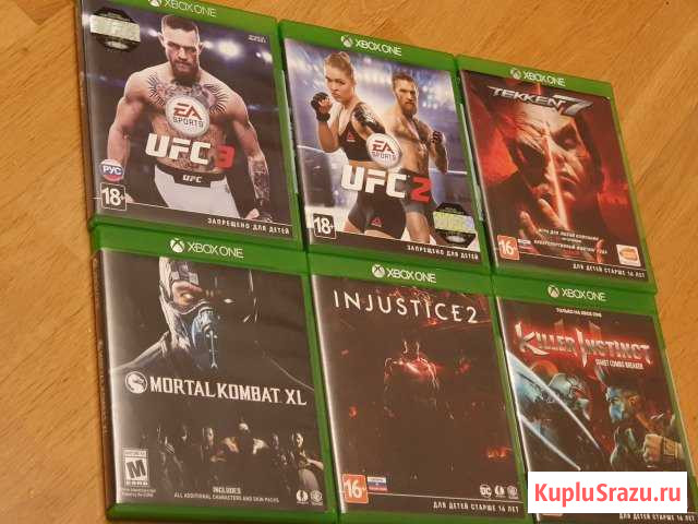 Xbox one.Игры.Tekken7.Ufc3.Mortal Kombat Xl Подольск - изображение 1
