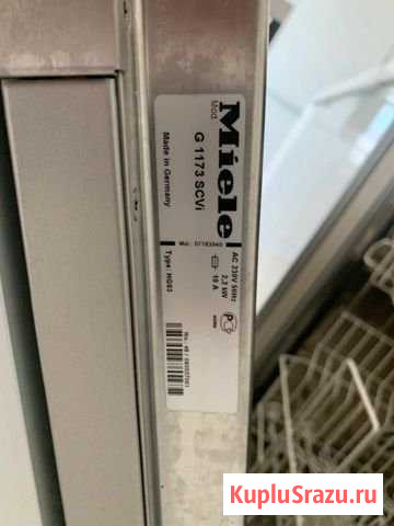 Встраиваемая Посудомоечная машина Miele 60см Санкт-Петербург - изображение 1