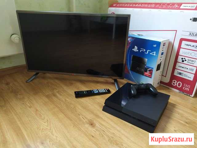 Бандл Ps 4 500 Гб + тв LG 32LB652V 3D Московский - изображение 1
