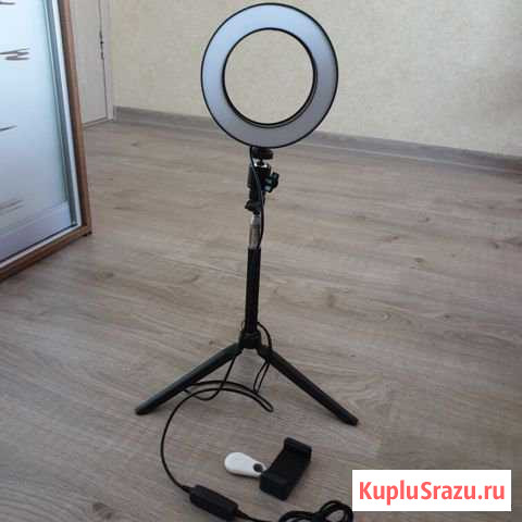 Новая кольцевая лампа 16см Красногорск - изображение 1