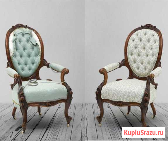 Перетяжка обивка дивана кровати мебели Долгопрудный - изображение 1