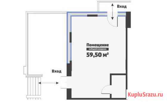 Под кафе на 1-й линии Ленинградского ш., 59.5 кв.м. Клин