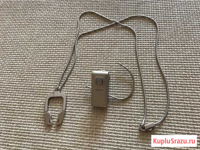 Гарнитура Nokia BH-800 Gold (в хорошем состоянии) Москва - изображение 1