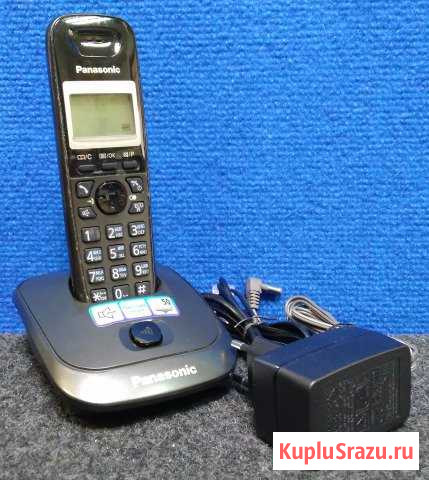 Телефон Panasonic KX-TG2511RU (Б/У) Москва - изображение 1