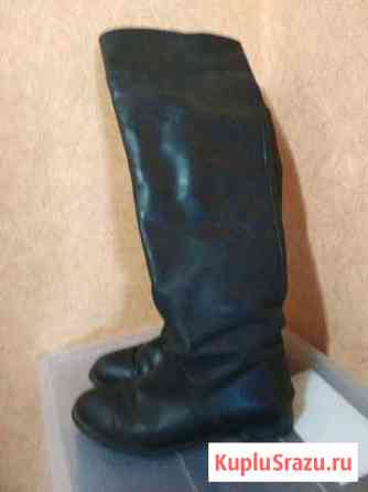 Сапоги (ботфорты) зима-осень б.у Балашиха