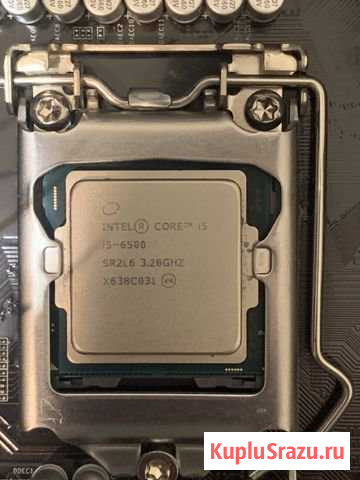 Процессор Intel core i5 6500, материнская плата gi Химки - изображение 1