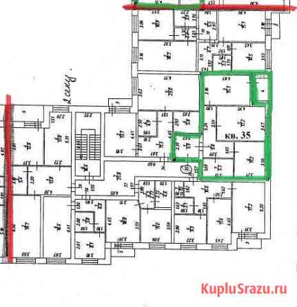 2-к квартира, 66.5 кв.м., 3/3 эт. Ликино-Дулево