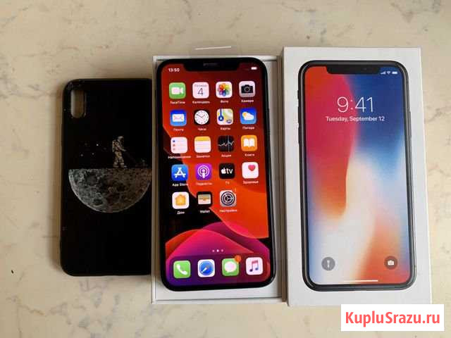 iPhone X 64gb как новый (продажа/обмен) Санкт-Петербург - изображение 1