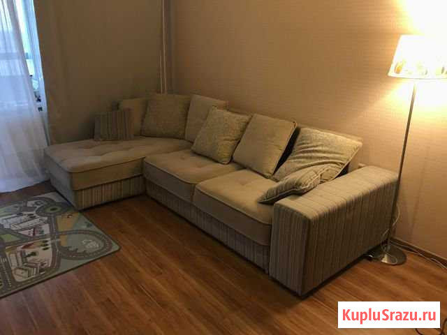 Продам Диван-кровать с козеткой (угловой) Дубна - изображение 1