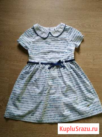 Платье для девочки 110-116 Апрелевка - изображение 1