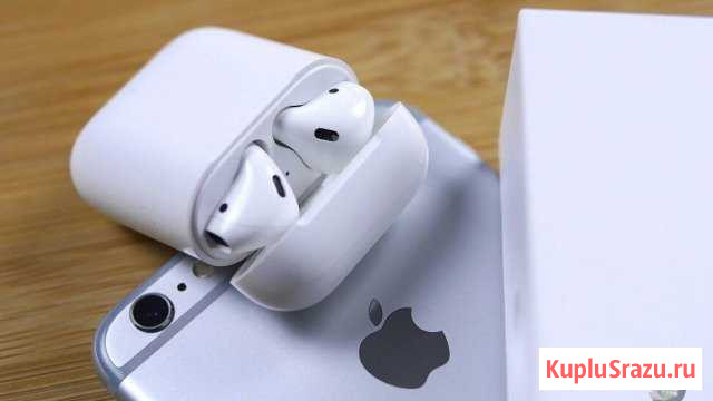 Беспроводные наушники Afair airpods новые +подорок Домодедово - изображение 1