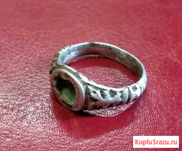 Перстень старинный. Серебро. 17 век. 100 оригинал Химки - изображение 1