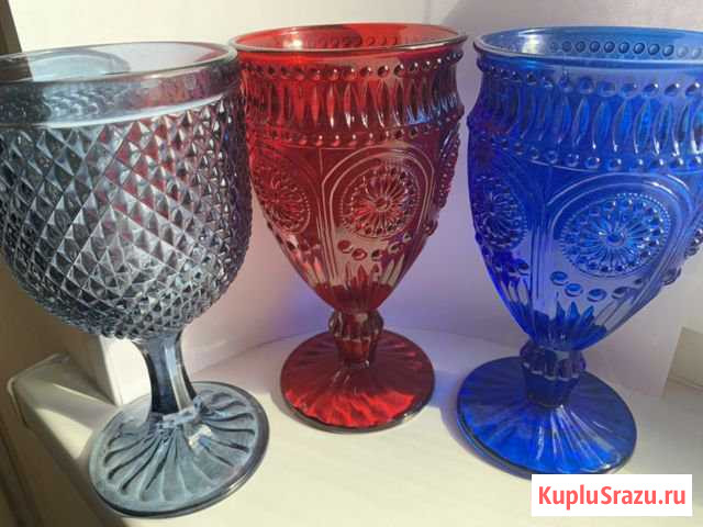 Цветные бокалы Одинцово - изображение 1