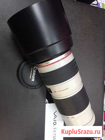 Объектив Canon EF70-200 4L Воскресенск - изображение 1