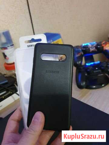 Чехол кожаный SAMSUNG S10 (оригинал) Краснодар - изображение 1