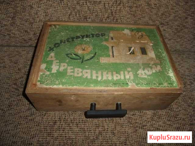 Старинная игрушка деревянный дом Санкт-Петербург - изображение 1