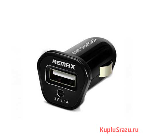Автомобильное зарядное устройство 2.1A Remax Black Санкт-Петербург - изображение 1