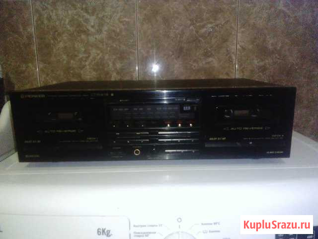 Двух кассетная дека pioneer CT-W 401 R Краснодар - изображение 1