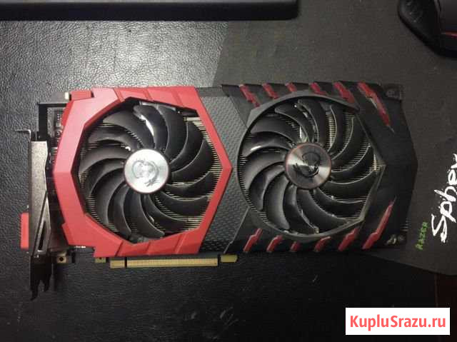 Видеокарта GTX 1070 MSI gaming X 8G Сочи - изображение 1