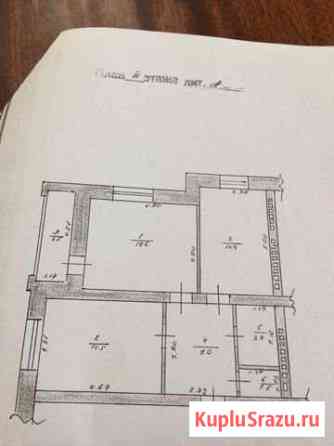 2-к квартира, 64 кв.м., 3/3 эт. Арск