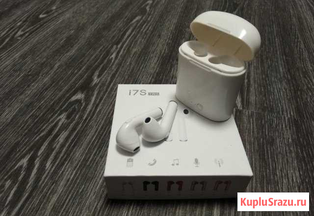 Беспроводные наушники AirPods (i7s pro 2019) Новые Набережные Челны - изображение 1