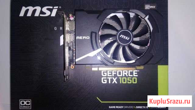 Видеокарта MSI nVidia GeForce GTX 1050 Лениногорск - изображение 1