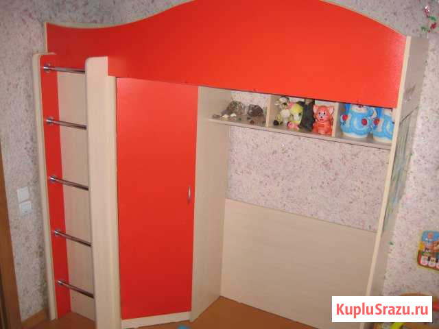 Кровать-чердак с матрацом Североуральск - изображение 1