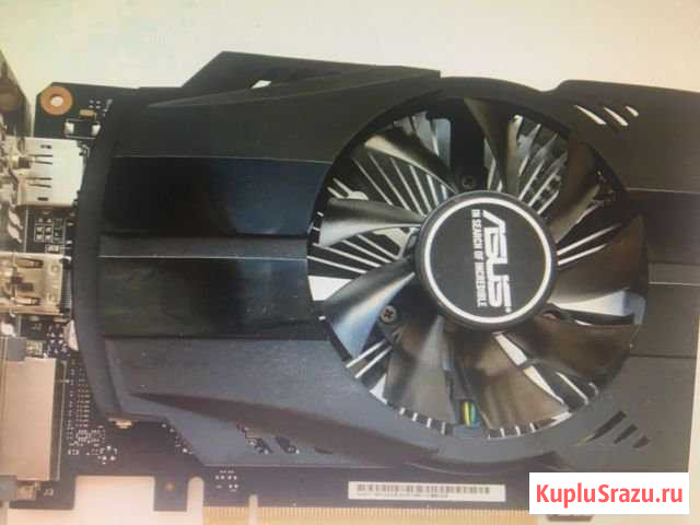 Видеокарта Asus 1050ti 4gb Люберцы - изображение 1