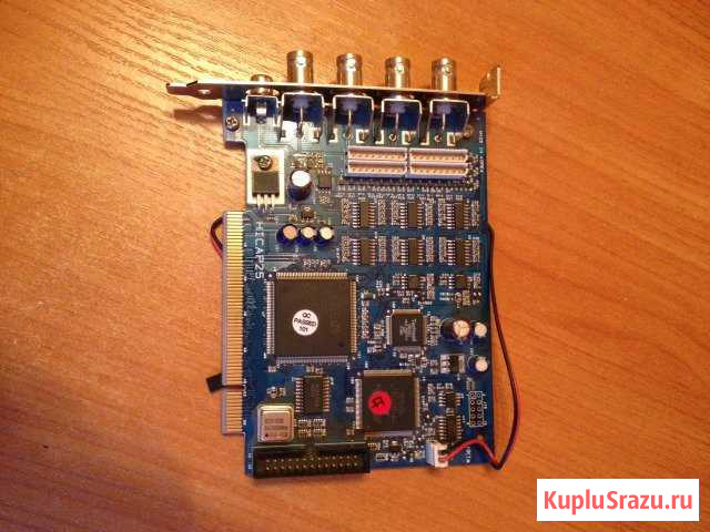 4-х канальная плата видеонаблюдения Обухово - изображение 1