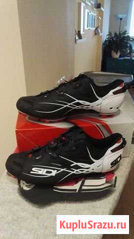 Велотуфли Sidi Tiger carbon mtb 46 размер Долгопрудный - изображение 1