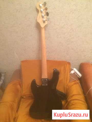 Fender squier affinity jazz bass (RW) black Знамя Октября - изображение 1